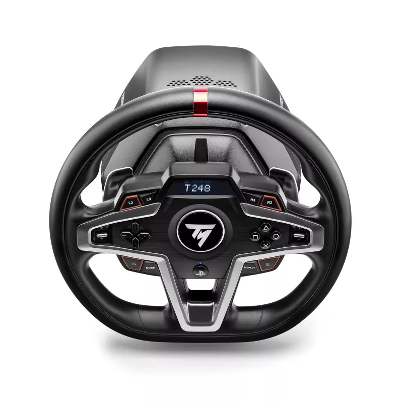 Thrustmaster T248 preto volante + pedais PC, PlayStation 4, PlayStation 5