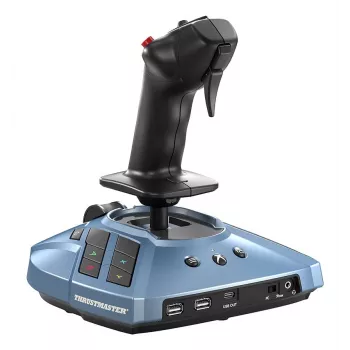 Thrustmaster TCA Sidestick X Airbus Edition preto, cinzento USB joystick analógico PC, Xbox