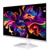 Monitor de computador MSI MPG 321URXWDE QD-OLED 80 cm (31,5 polegadas) 3840 x 2160 pixels 4K Ultra HD branco