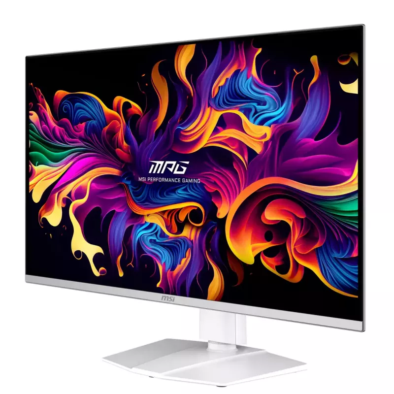 Monitor de computador MSI MPG 321URXWDE QD-OLED 80 cm (31,5 polegadas) 3840 x 2160 pixels 4K Ultra HD branco