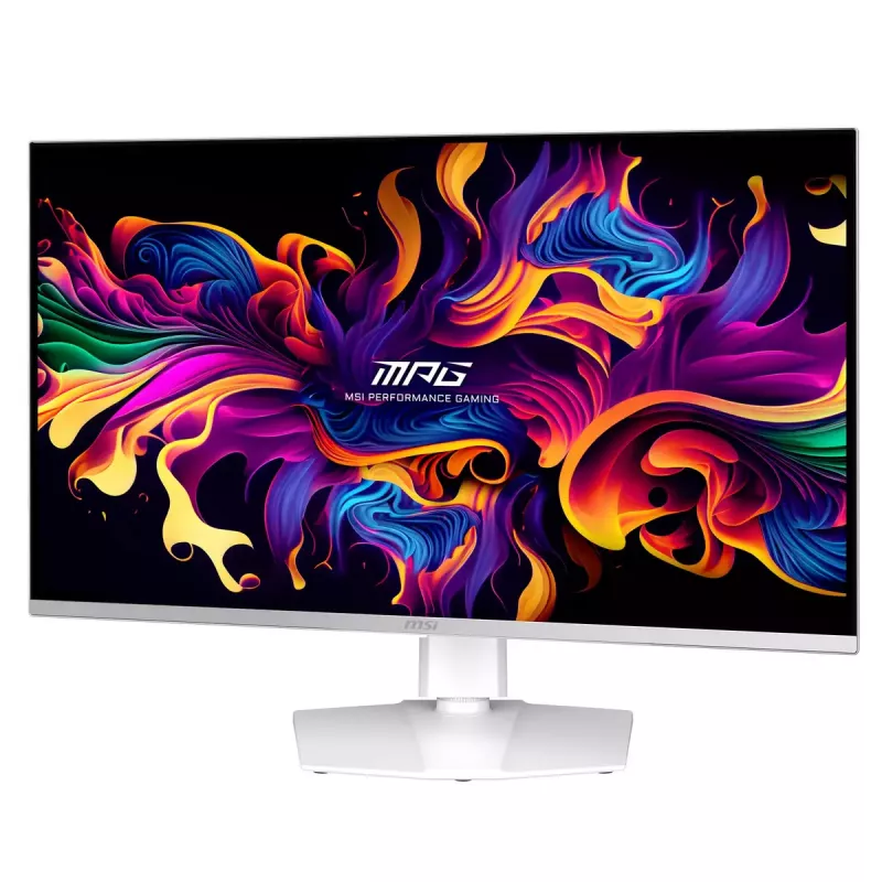 Monitor de computador MSI MPG 321URXWDE QD-OLED 80 cm (31,5 polegadas) 3840 x 2160 pixels 4K Ultra HD branco
