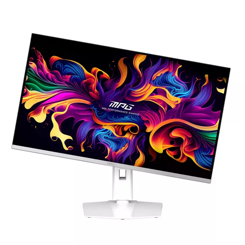Monitor de computador MSI MPG 321URXWDE QD-OLED 80 cm (31,5 polegadas) 3840 x 2160 pixels 4K Ultra HD branco