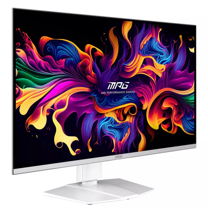 Monitor de computador MSI MPG 321URXWDE QD-OLED 80 cm (31,5 polegadas) 3840 x 2160 pixels 4K Ultra HD branco
