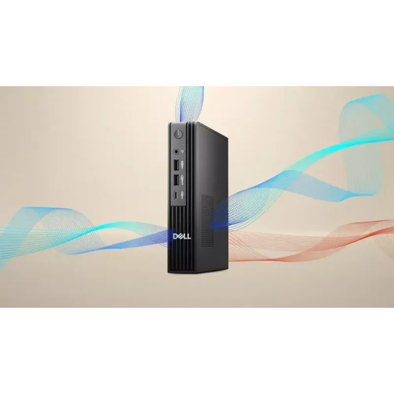 DELL Pro QBM1250 Plus Intel Core Ultra 7 265 16 GB DDR5-SDRAM 512 GB SSD Windows 11 Pro Micro PC Mini PC preto