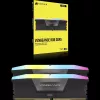 CORSAIR Memória 32GB DDR5 (2x16GB) DRAM 6400MT/s CL36 Kit de memória Vengeance RGB – preto