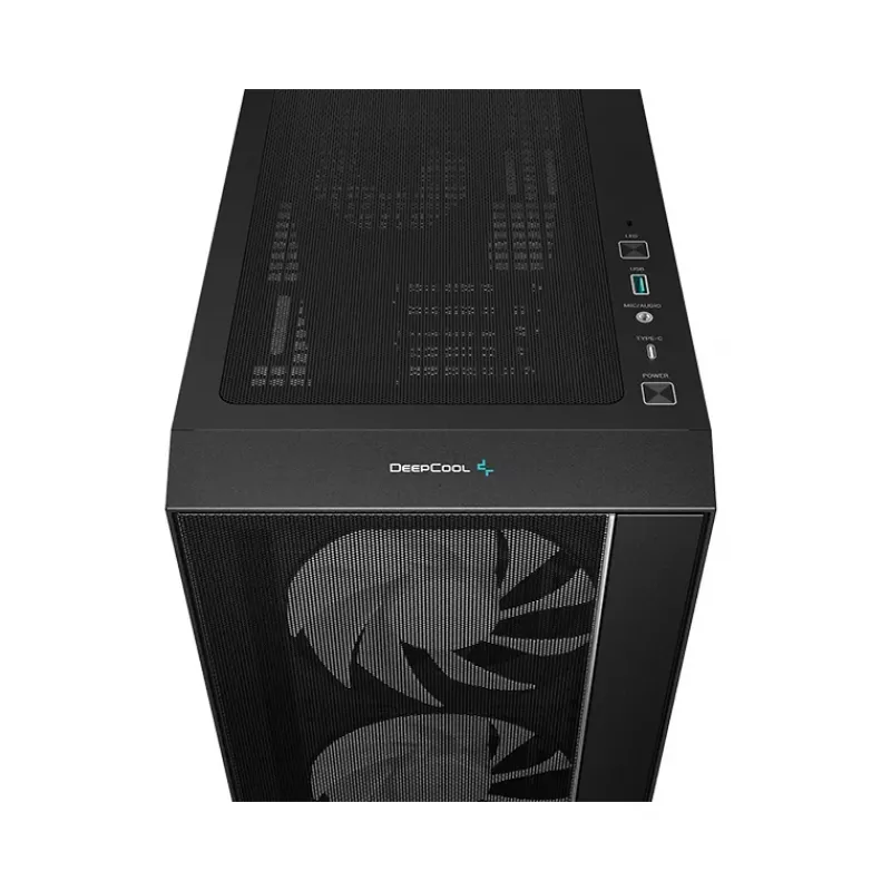 DeepCool MATREXX 55 MESH V4 C caixa de PC Midi Tower, ATX, vidro temperado, sem fonte de alimentação, preta