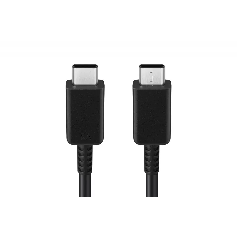 Samsung EP-DN975 - Cabo USB - USB-C (M) para USB-C (M) - USB 2.0 - 1 m - Alimentação USB (5A, 100 W) - preto - para Galaxy Note10, Note10+, Note1