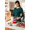 Processador de alimentos elétrico KitchenAid 5KFCB519EER 1,19 l 24 W transparente vermelho