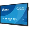 iiyama TE7513A-B1AG ecrã de sinalização ecrã plano interativo 190,5 cm (75