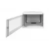 Armário de parede DIGITUS 7U SOHO não montado 370x540x400 mm porta frontal perfurada cinzento