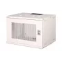 Caixa de parede DIGITUS 19 polegadas 7U - SOHO Pro porta perfurada 370 x 540 x 400mm não montado cinzento