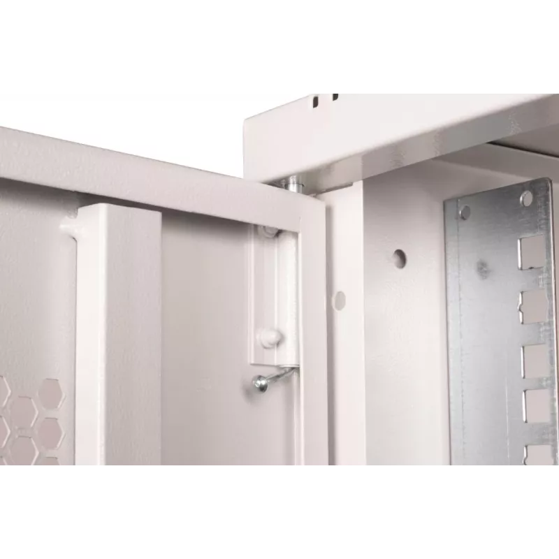 Caixa de parede DIGITUS 19 polegadas 7U - SOHO Pro porta perfurada 370 x 540 x 400mm não montado cinzento
