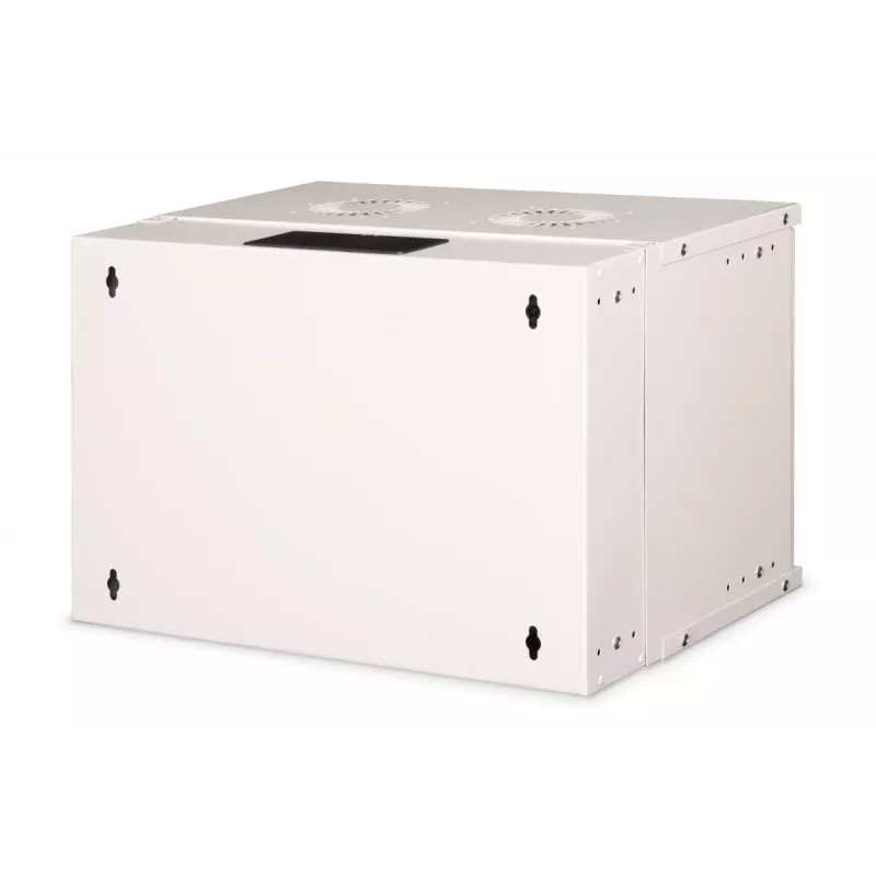 Caixa de parede DIGITUS 19 polegadas 7U - SOHO Pro porta perfurada 370 x 540 x 400mm não montado cinzento