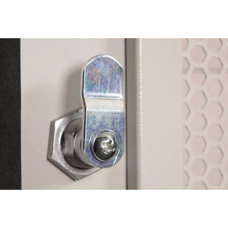 Caixa de parede DIGITUS 19 polegadas 7U - SOHO Pro porta perfurada 370 x 540 x 400mm não montado cinzento
