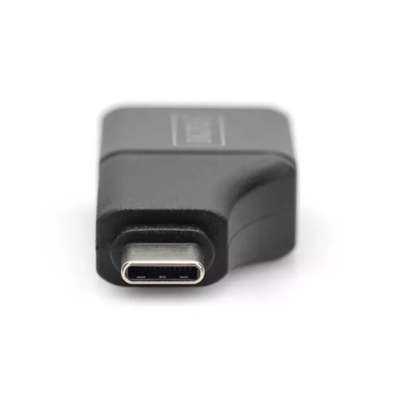 Adaptador Digitus 4K USB USB-C para HDMI-A preto alumínio