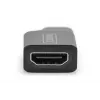 Adaptador Digitus 4K USB USB-C para HDMI-A preto alumínio