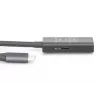 Cabo de extensão USB-C ativo DIGITUS – 5G USB 3.2 Gen1 USB-C – USB-A (M/F) – 5 m