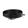 Cabo Ethernet USB-C 3.2 Gen1 - RJ45 DIGITUS - CAT6a S/FTP preto - 15 m
