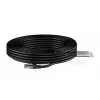 Cabo Ethernet USB 3.2 Gen1 - RJ45 DIGITUS - CAT6a S/FTP preto - 10 m