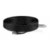Cabo Ethernet USB 3.2 Gen1 - RJ45 DIGITUS - CAT6a S/FTP preto - 15 m