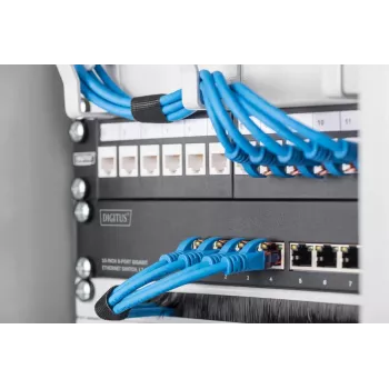 Switch Gigabit Ethernet gerido L2 DIGITUS 8 portas, 10 inch