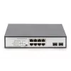 Switch não gerido Digitus DN-95140 8 portas Gigabit PoE