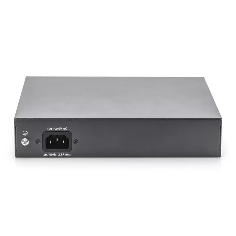 Switch não gerido Digitus DN-95140 8 portas Gigabit PoE
