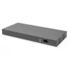 Switch Fast Ethernet PoE DIGITUS 16 portas PoE + 2 Combo. 250 W de orçamento PoE
