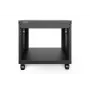 Rack AVS DIGITUS 8U 420x507x460mm furos roscados rodas preto