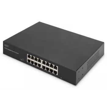 Switch Gigabit DIGITUS 1- 6 portas 10/100/1000Base-T