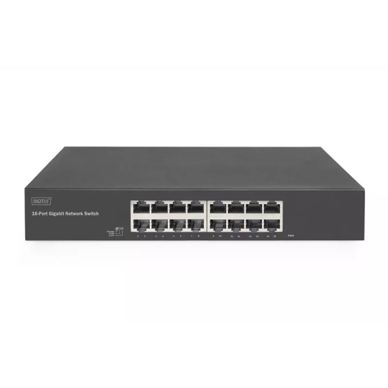 Switch Gigabit DIGITUS 1- 6 portas 10/100/1000Base-T