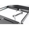 Consola modular DIGITUS HD LCD TFT com KVM de 1 porta, RAL 9005 preto - teclado GE