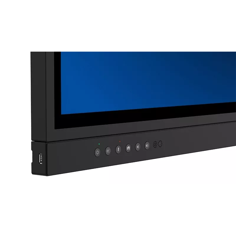 Ecrã interativo Avocor AVW-5555 série W de 55 polegadas (140 cm), 3840 x 2160 4K UHD, LED, multitoque, câmara integrada, preto