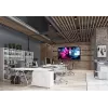 Ecrã tátil interativo LED AVOCOR AVH-6520 série H de 65 polegadas (165 cm), 4K UHD 3840x2160, 400 cd/m², vidro colado oticamente, 4x HDMI, DisplayPort, USB-C 100 W