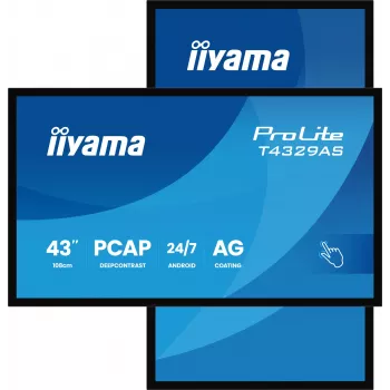 Monitor de computador iiyama T4329AS-B1AG 108 cm (42,5