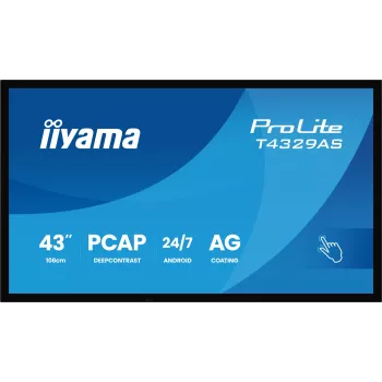 Monitor de computador iiyama T4329AS-B1AG 108 cm (42,5