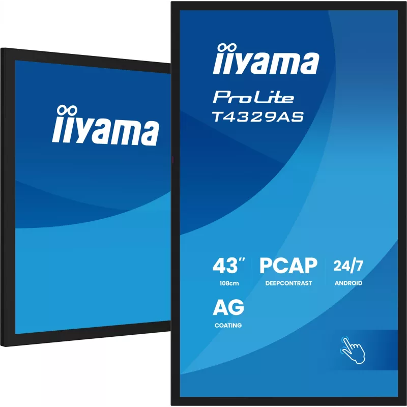 Monitor de computador iiyama T4329AS-B1AG 108 cm (42,5