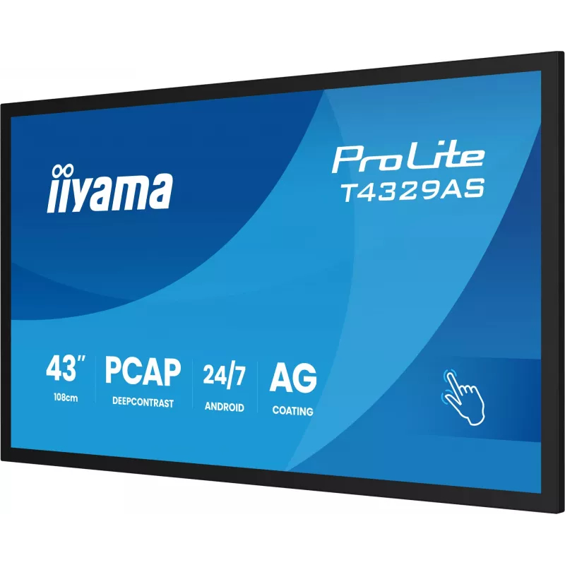 Monitor de computador iiyama T4329AS-B1AG 108 cm (42,5