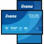 Ecrã de sinalização digital iiyama T6529AS-B1AG design quiosque 163,8 cm (64,5