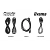 Ecrã de sinalização digital iiyama T6529AS-B1AG design quiosque 163,8 cm (64,5