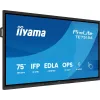Ecrã plano de sinalização digital iiyama TE7515A-B1AG 74,5