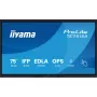 Ecrã plano de sinalização digital iiyama TE7515A-B1AG 74,5