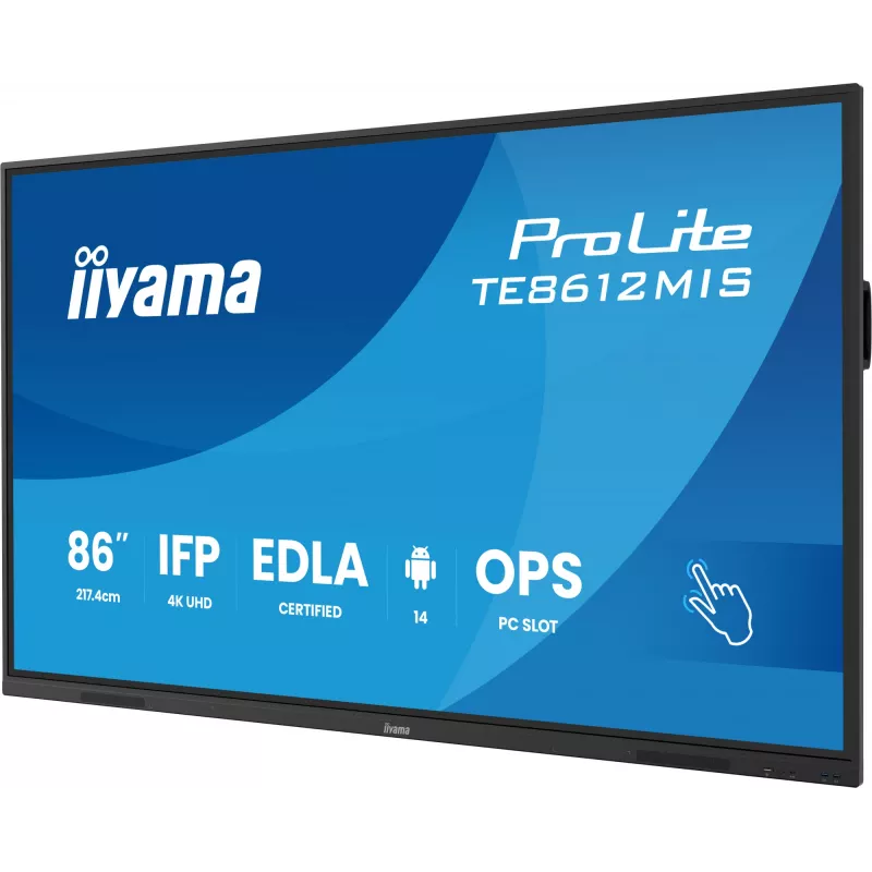 iiyama TE8612MIS-B4AG Ecrã de sinalética Design quiosque 2,17 m (85,6