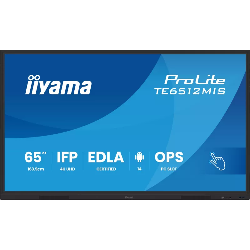 iiyama TE6512MIS-B4AG Ecrã de sinalética Design quiosque 165,1 cm (65
