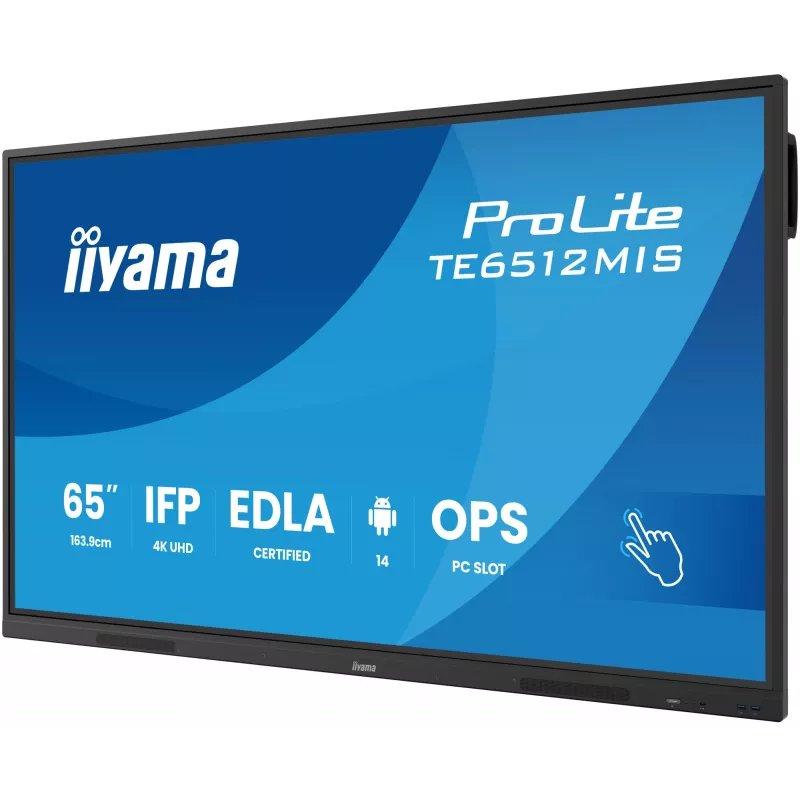 iiyama TE6512MIS-B4AG Ecrã de sinalética Design quiosque 165,1 cm (65
