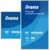 iiyama LH6581UHSG-1AG Ecrã de sinalética Ecrã plano de sinalética digital 163,8 cm (64,5