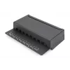 DIGITUS Patch Panel CAT6 8 portas blindado preto