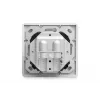 DIGITUS Tomada de rede CAT6A Classe EA, blindada 1x RJ45, LSA, branco puro, encastrar, 8 direções