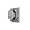 DIGITUS Tomada de rede CAT6A Classe EA, blindada 1x RJ45, LSA, branco puro, encastrar, 8 direções