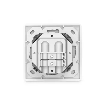 DIGITUS Tomada de rede CAT6A Classe EA, blindada 2x RJ45, LSA, branco puro, encastrar, 8 direções